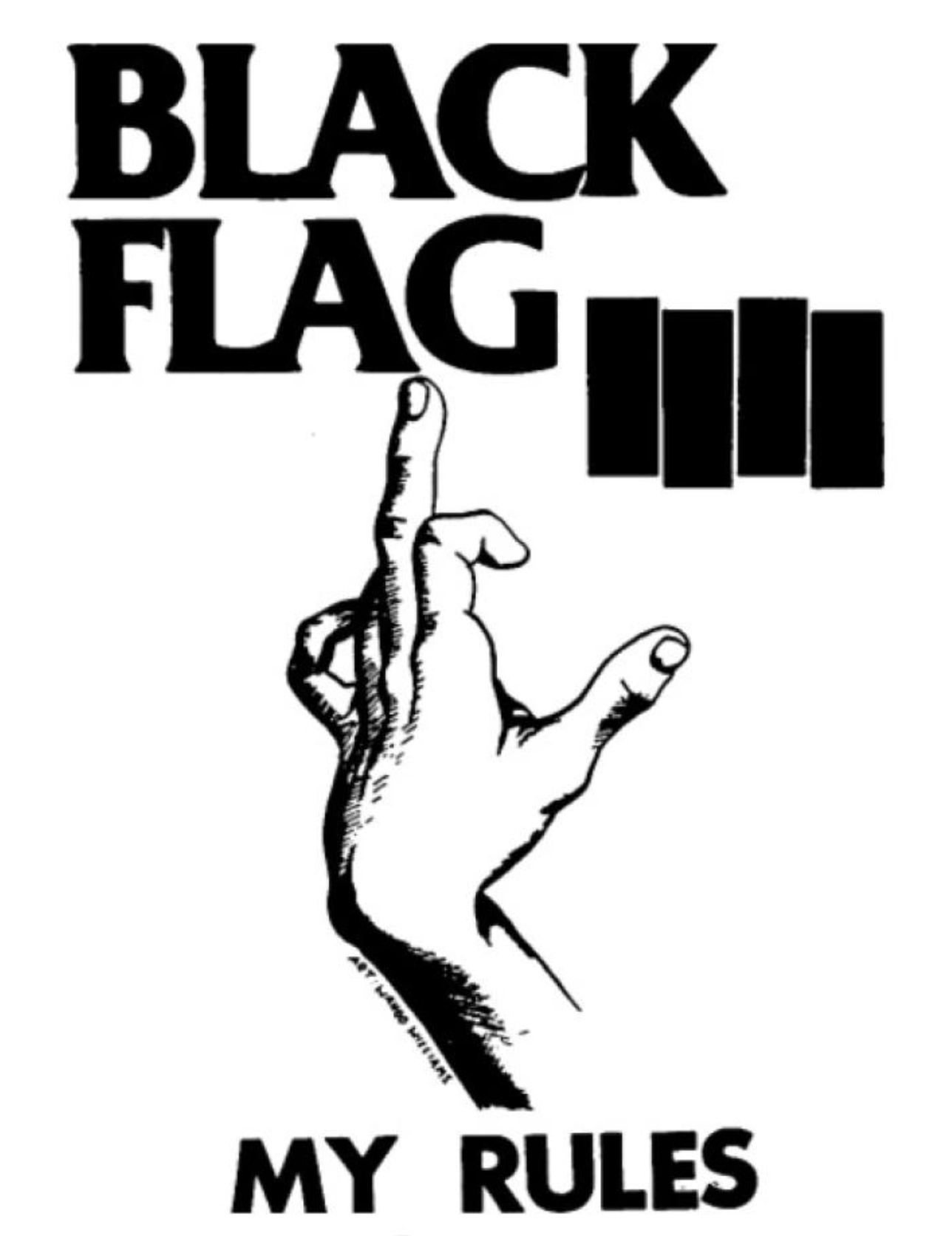 Black Flag - My Rules - Shirt